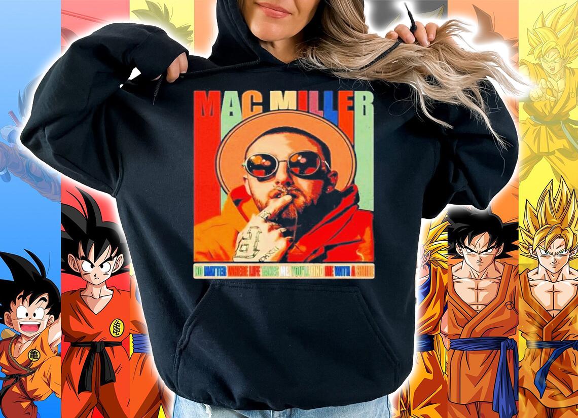 Mac No Matter Where Life Takes Me You'll Find Me With A Smile Vintage Shirt t-shirt hoodie