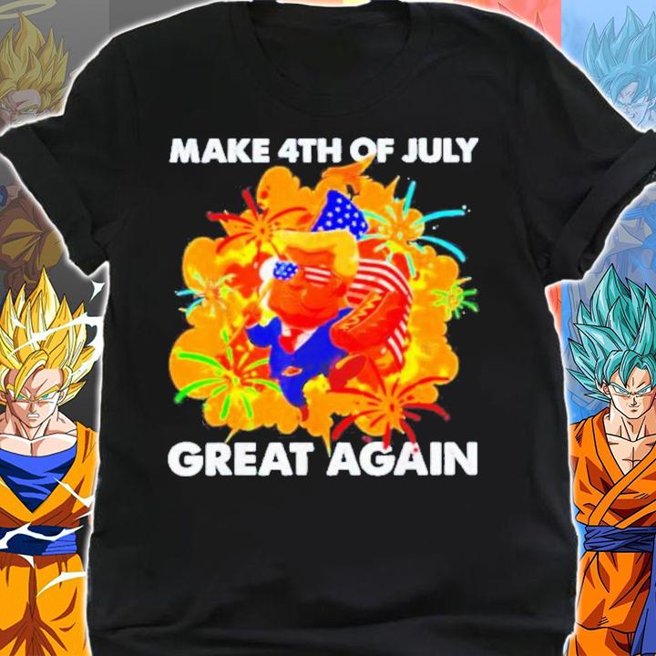 Make 4th Of July Great Again Donald Trump Patriotic Shirt t-shirt shirt