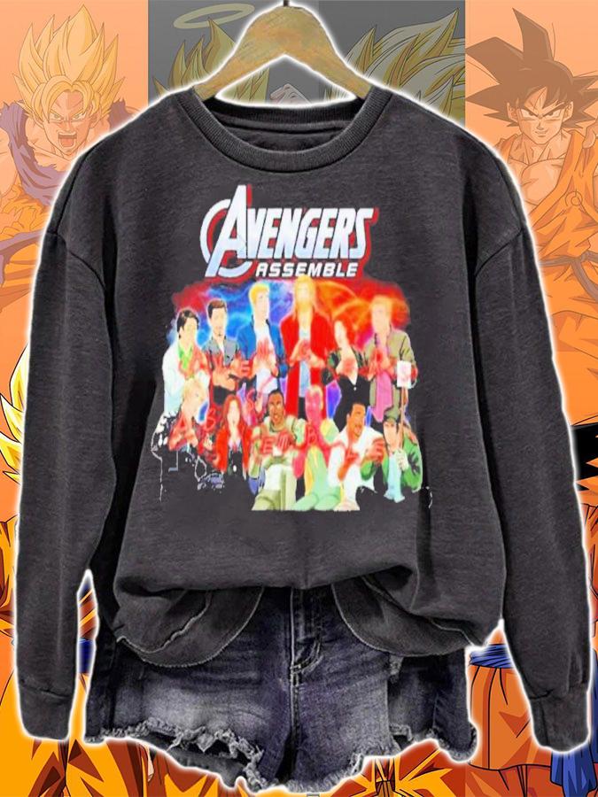 Marvel Avengers Assemble Characters TV Show Shirt t-shirt sweatshirt