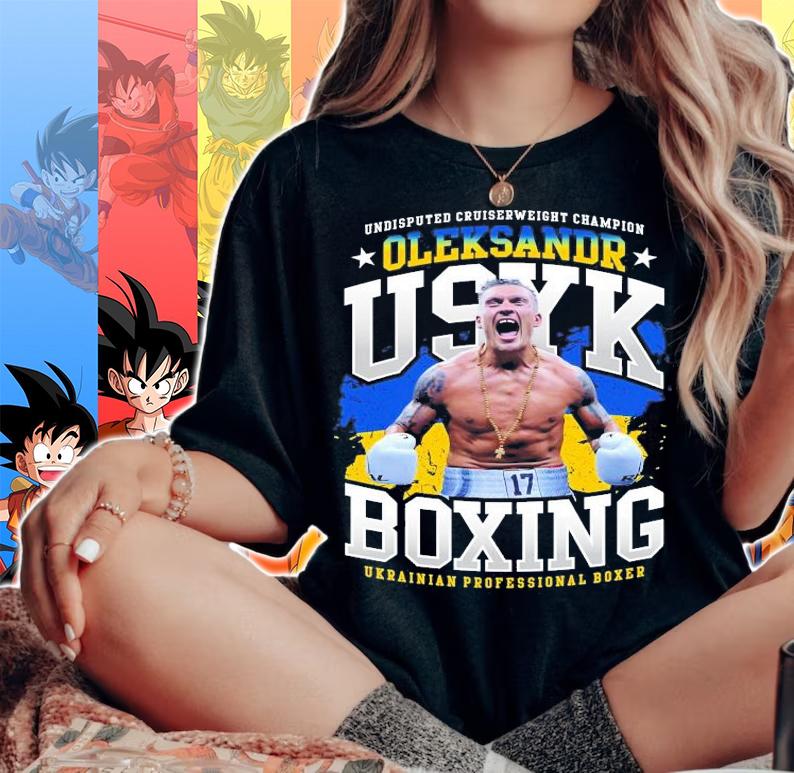 Oleksandr USYK Boxing Ukrainian Professional Boxer Jab Ole T-Shirt t-shirt woman shirt
