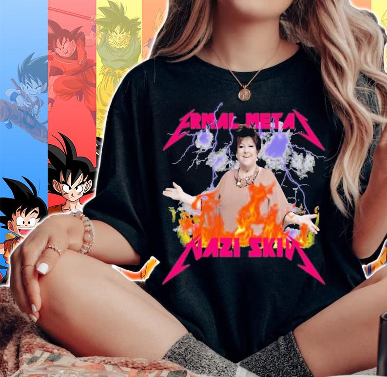 Orietta Ermal Metal Shirt t-shirt woman shirt