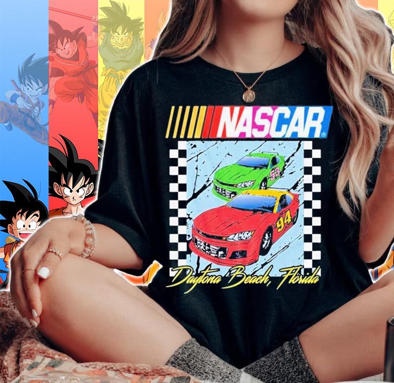 Nascar Daytona 500 Racing Vintage t-shirt woman shirt
