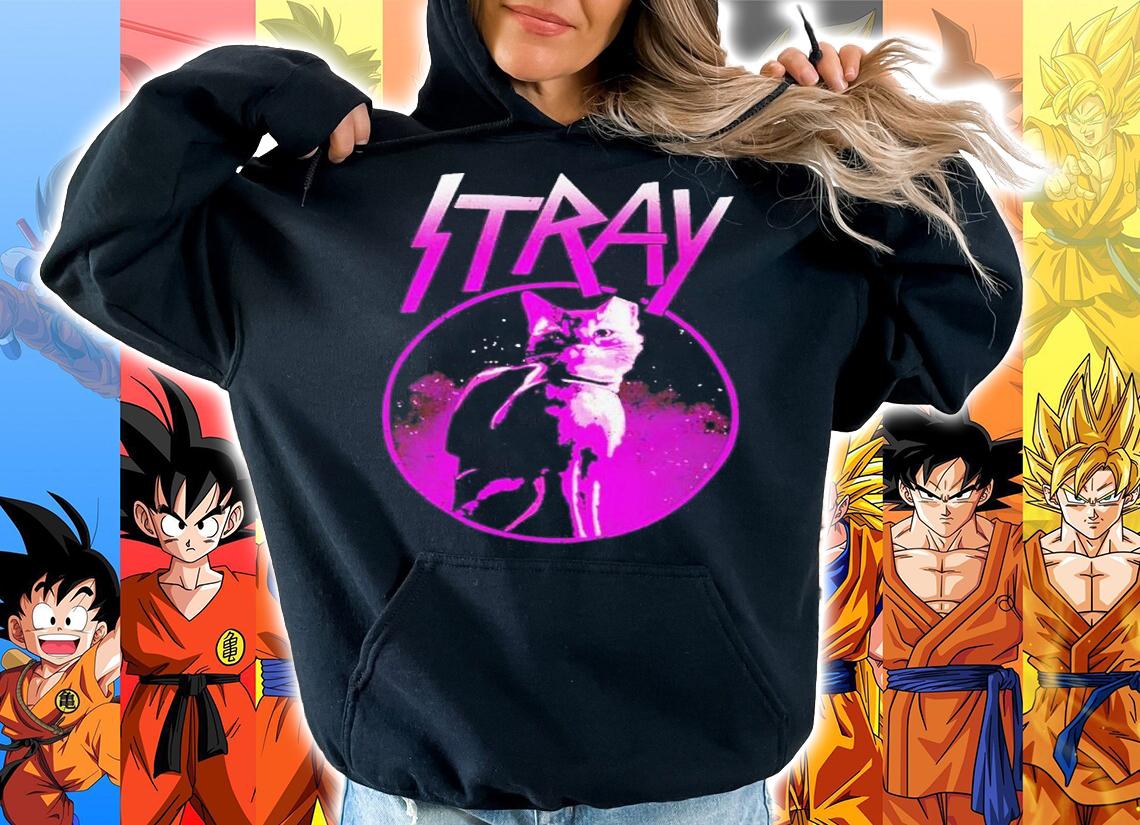Neon Cat Shirt t-shirt hoodie