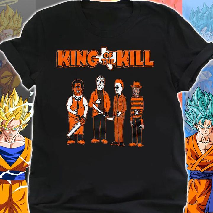 King of the Kill Horror Movies Characters Halloween t-shirt shirt