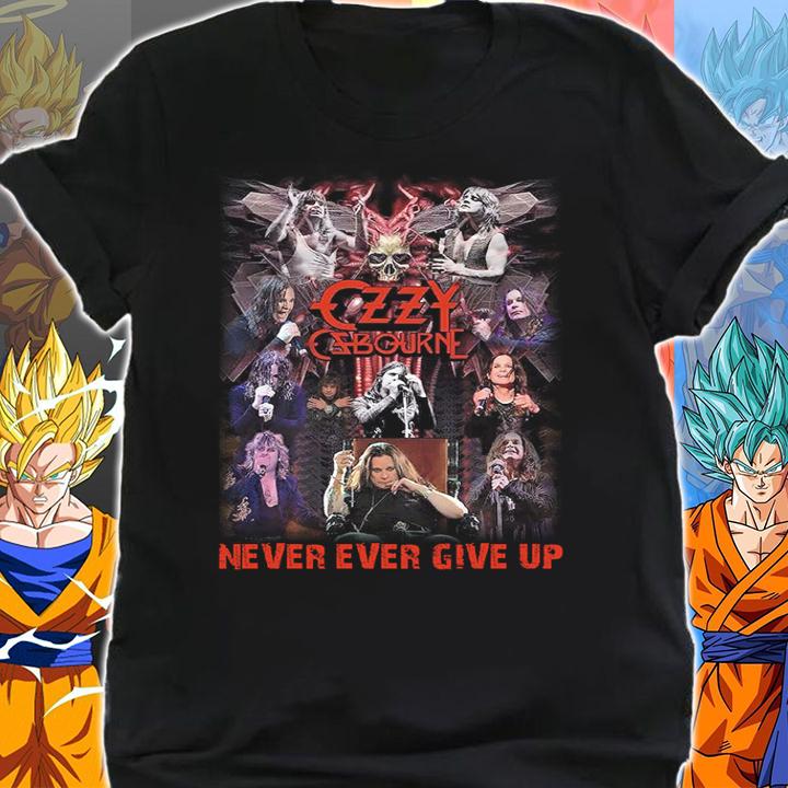 Ozzy Osbourne Never Ever Give Up t-shirt shirt