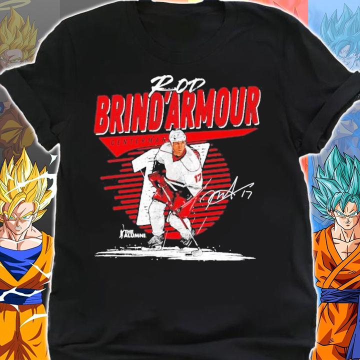 Rod Brind'Amour Carolina Comet Hockey Signatures Shirt t-shirt shirt