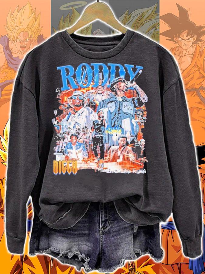 Roddy Ricch Retro Vintage Shirt t-shirt sweatshirt