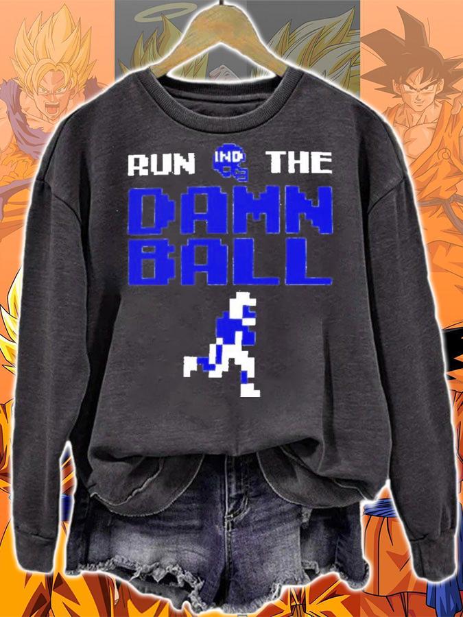 Run The Damn Ball Tecmo Shirt t-shirt sweatshirt