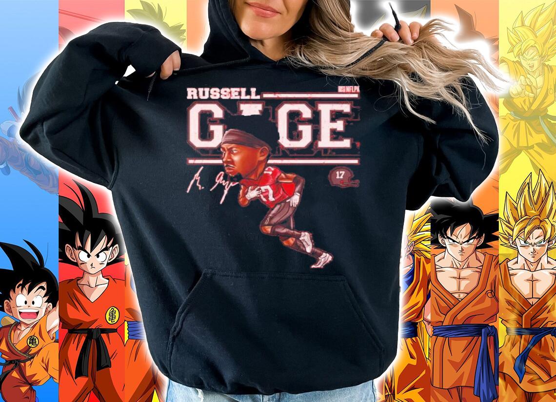 Russell Gage Tampa Bay Cartoon Football Signature Shirt t-shirt hoodie