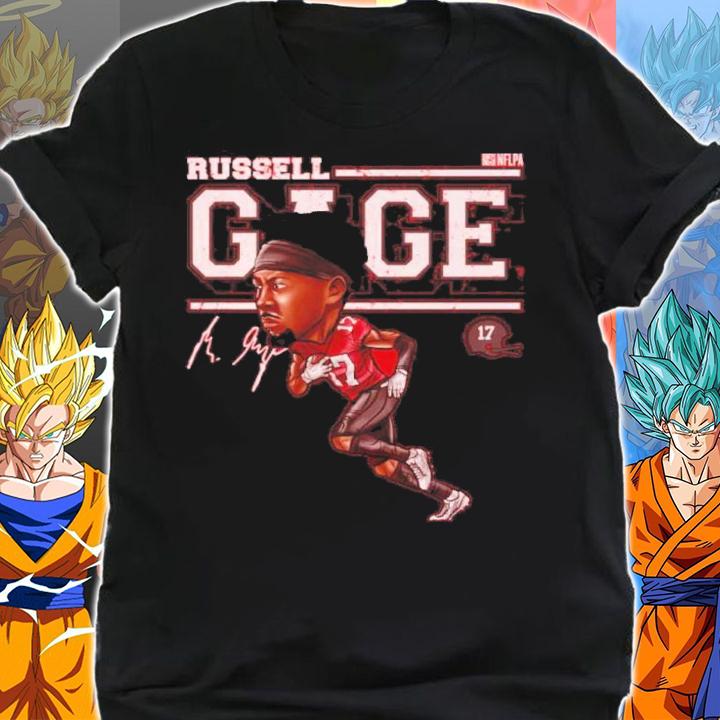 Russell Gage Tampa Bay Cartoon Football Signature Shirt t-shirt shirt