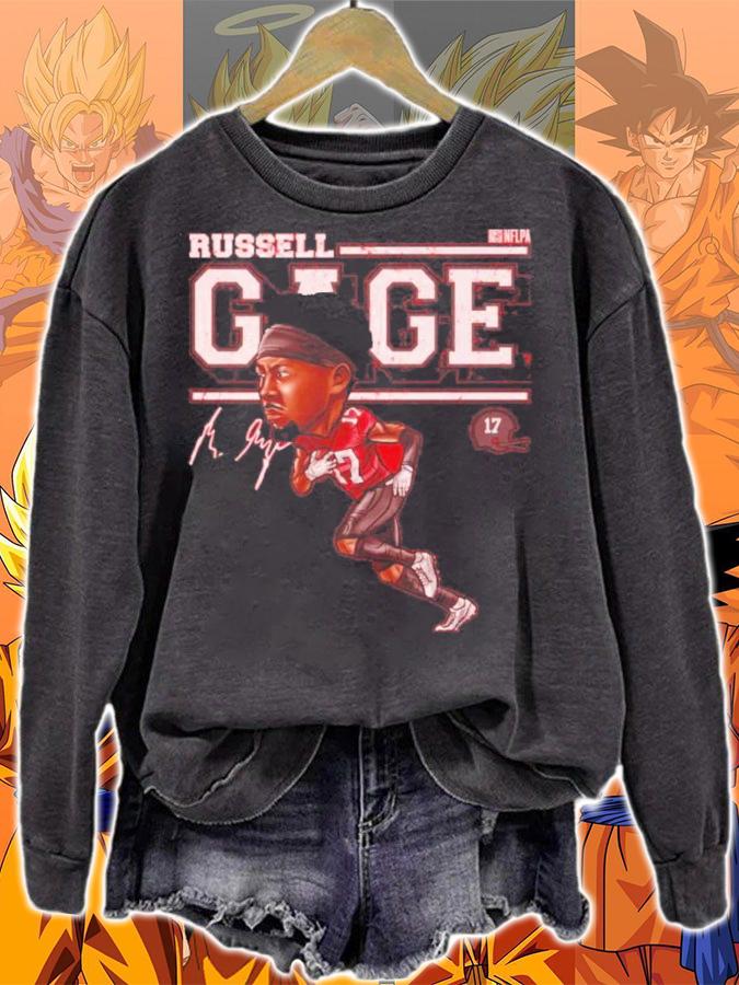 Russell Gage Tampa Bay Cartoon Football Signature Shirt t-shirt sweatshirt