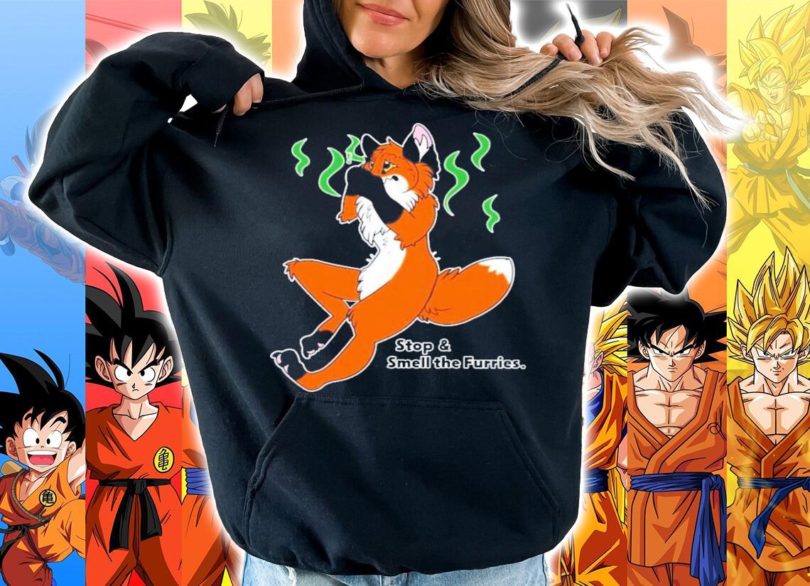 Stop And Smell The Furries T-Shirt t-shirt hoodie