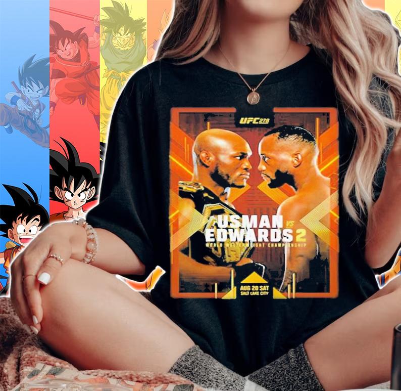 UFC 278 Usman vs Edwards Event shirt t-shirt woman shirt