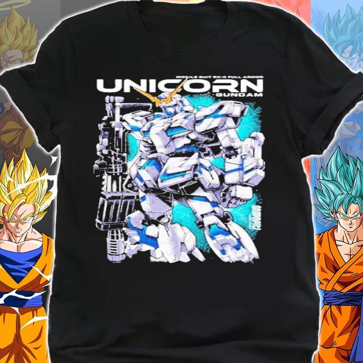 Unicorn Gundam RX-0 Full Armor Shirt t-shirt shirt