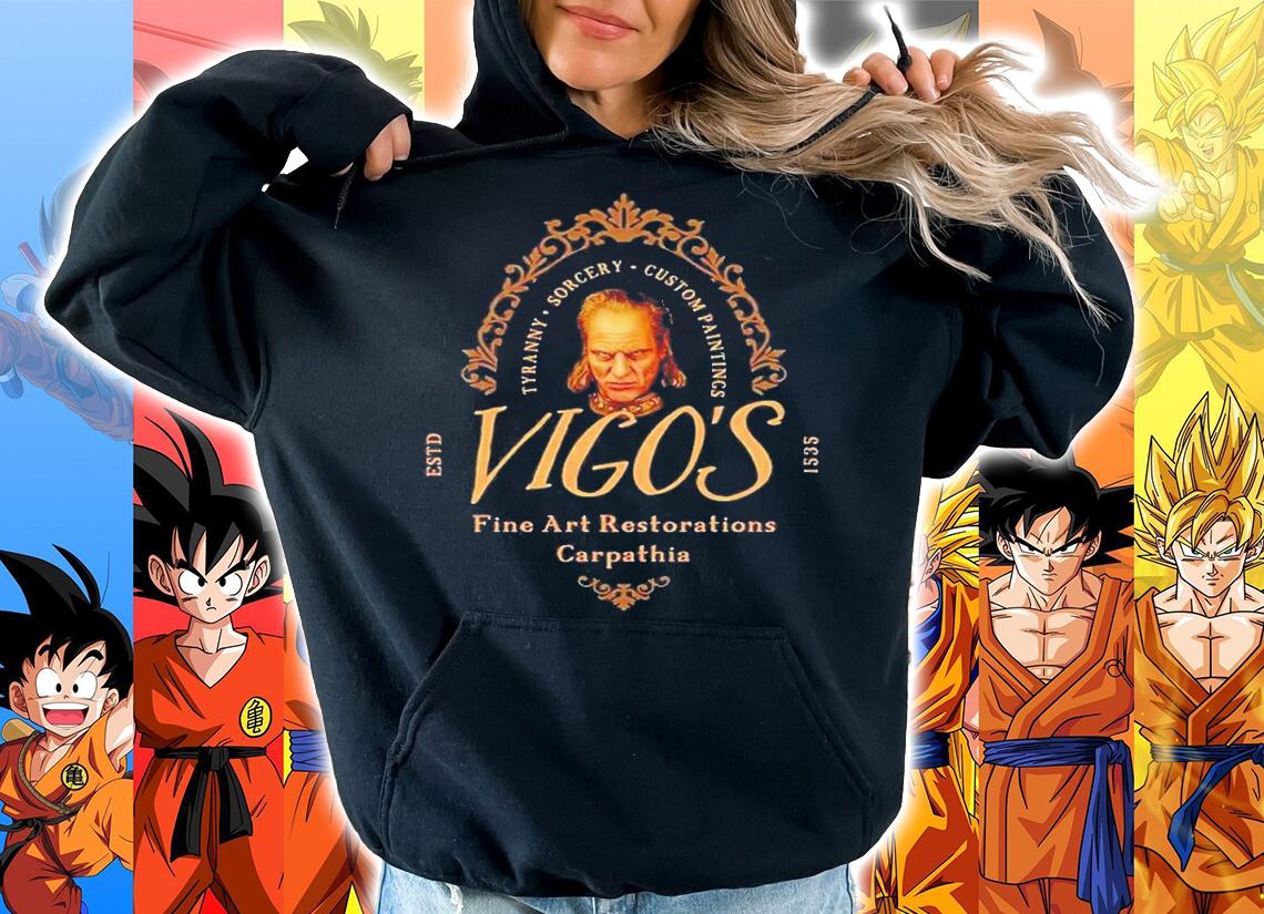 Vigo's Fine Art Restorations shirt t-shirt hoodie