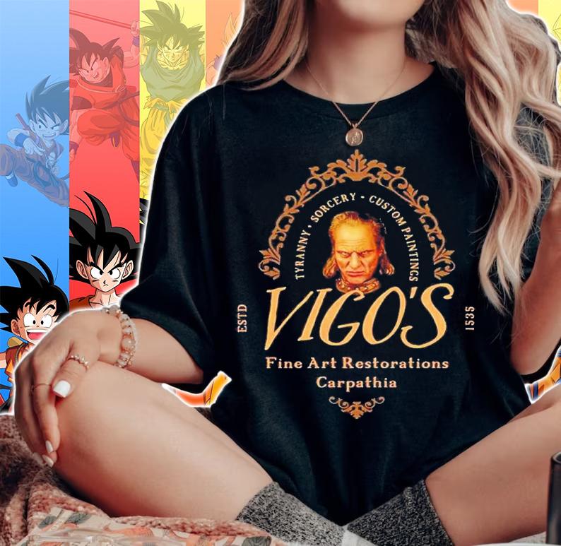 Vigo's Fine Art Restorations shirt t-shirt woman shirt