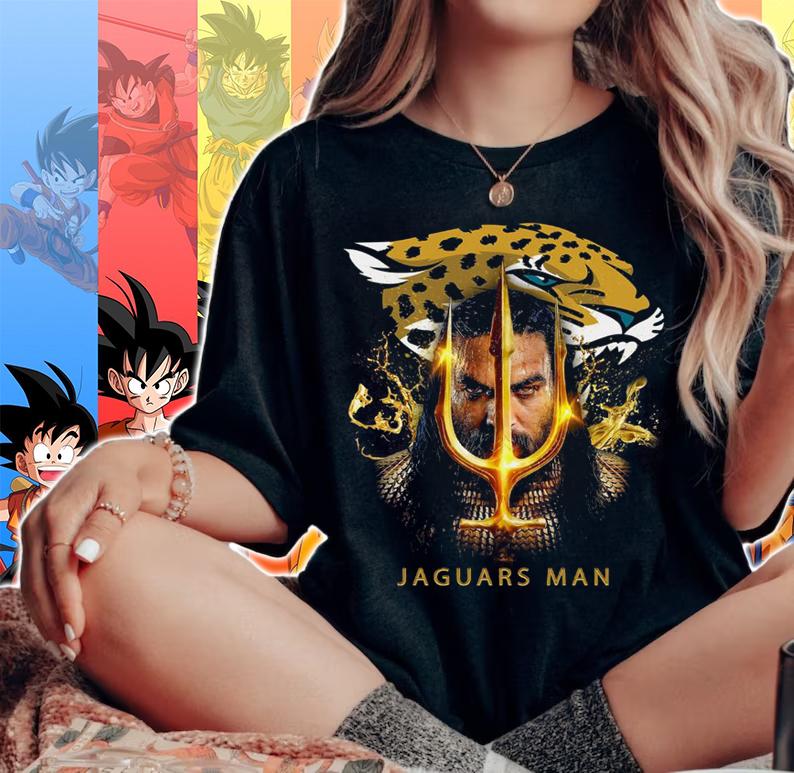 Aquaman Jaguars Man Jacksonville Jaguars t-shirt woman shirt