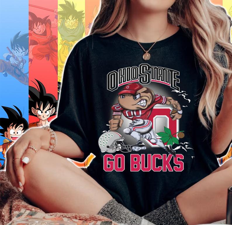 Ohio State Go Bucks Ohio State Buckeyes t-shirt woman shirt