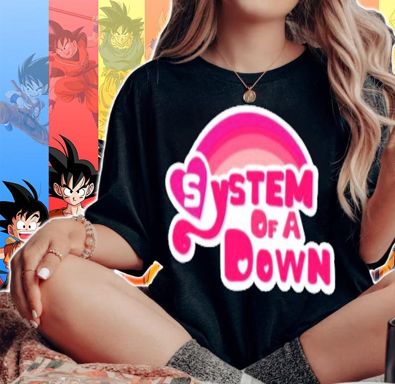 System of a Down X my little Pony shirt t-shirt woman shirt