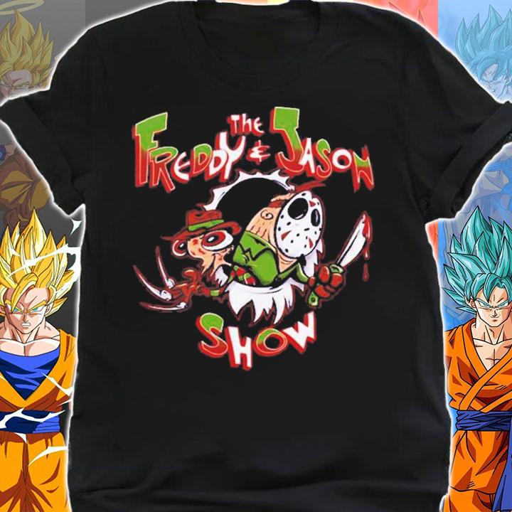 The Freddy And Jason Show Halloween T-Shirt t-shirt shirt