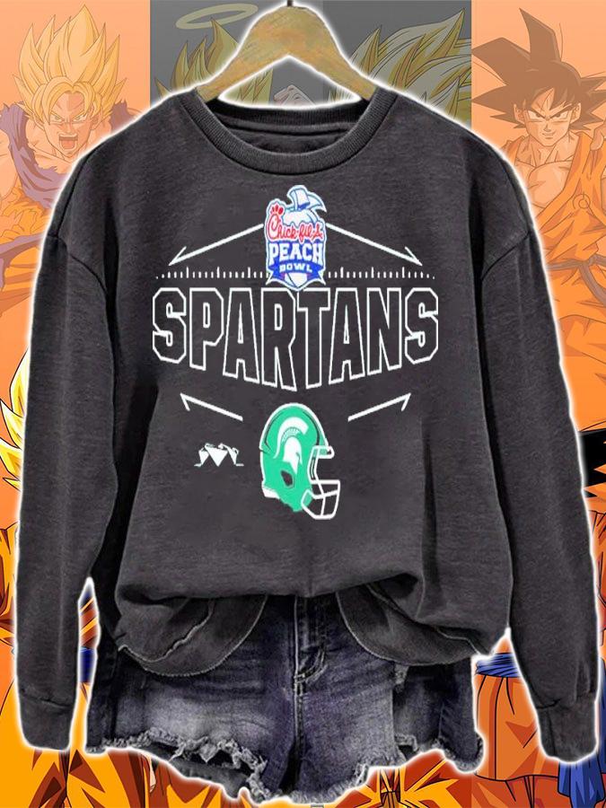 2021 Chick-fil-a Peach Bowl Michigan State football Shirt t-shirt sweatshirt
