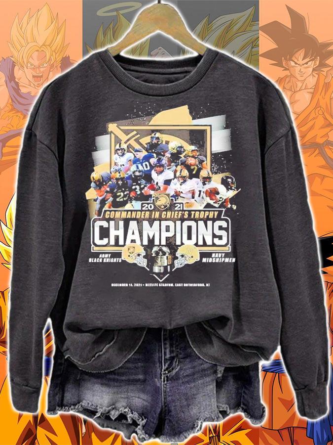 2021 Commander In Chief's Trophy Champions Army Black Knights Vs Navy Midshipmen Shirt t-shirt sweatshirt