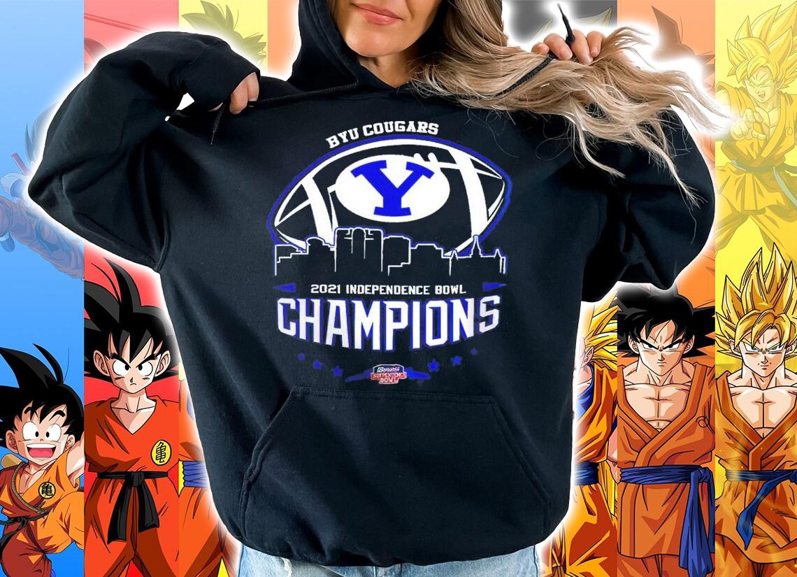 2021 Independence Bowl Champions NCAA Graphic BYU Cougars shirt t-shirt hoodie