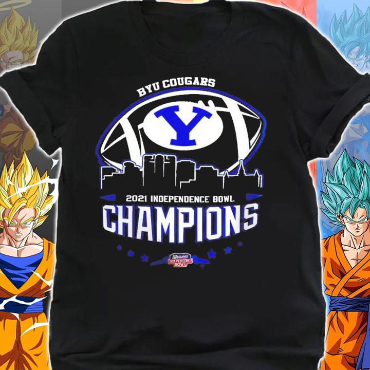 2021 Independence Bowl Champions NCAA Graphic BYU Cougars shirt t-shirt shirt