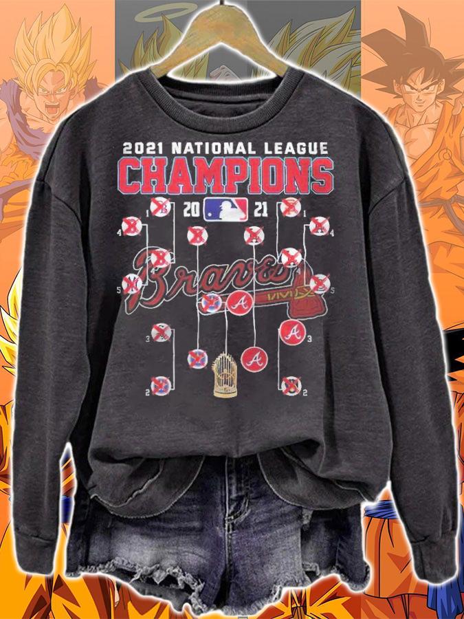 2021 National League Champions 2021 Atlanta Braves shirt t-shirt sweatshirt
