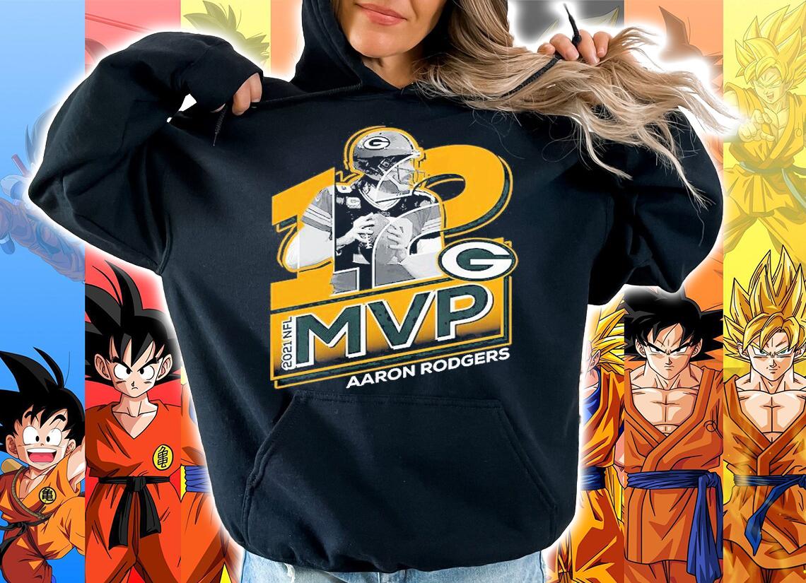 Aaron Rodgers Green Bay Packers 2021 NFL MVP T-Shirt t-shirt hoodie