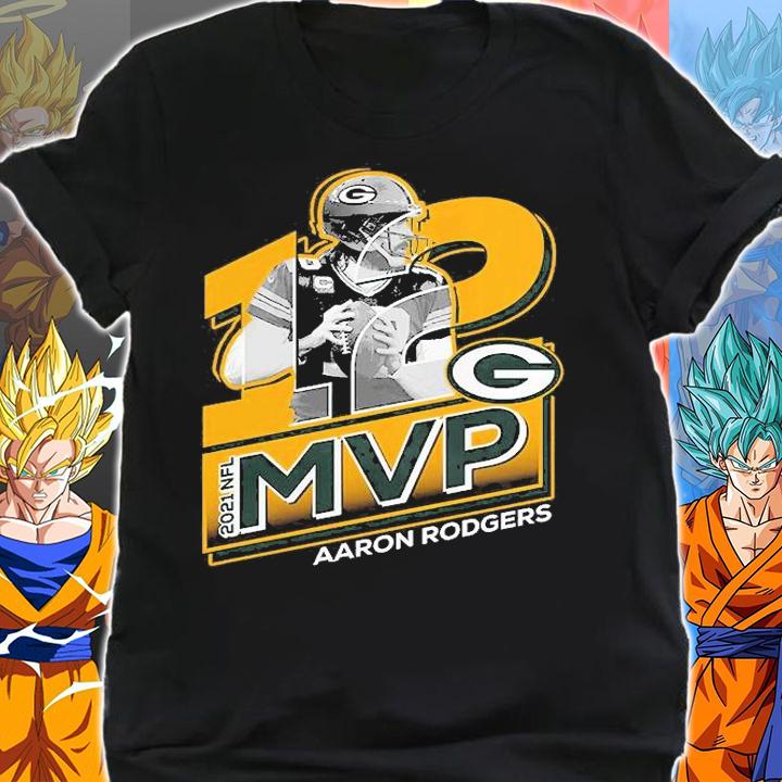 Aaron Rodgers Green Bay Packers 2021 NFL MVP T-Shirt t-shirt shirt