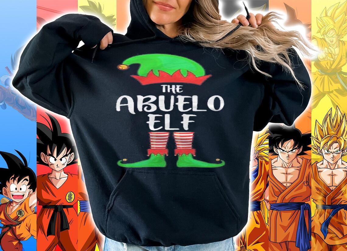 Abuelo Elf Christmas Party Matching Family Group Pj Shirt t-shirt hoodie