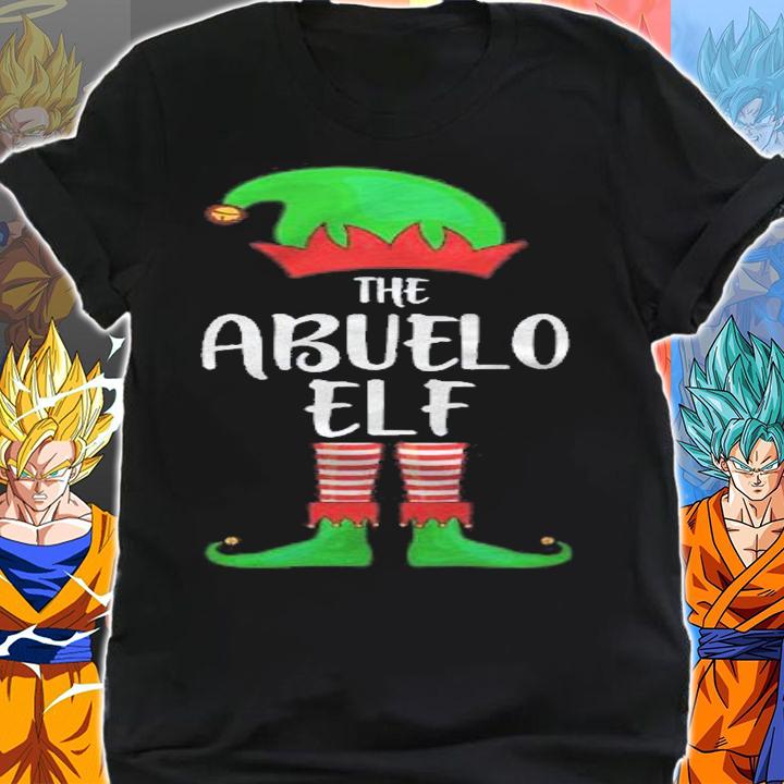 Abuelo Elf Christmas Party Matching Family Group Pj Shirt t-shirt shirt