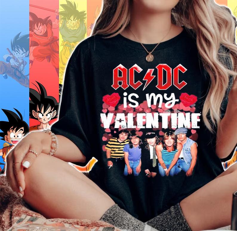 ACDC Is My Valentine Shirt t-shirt woman shirt
