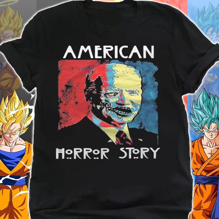 Anti Biden Horror American Horror Story Funny Halloween Premium Shirt t-shirt shirt