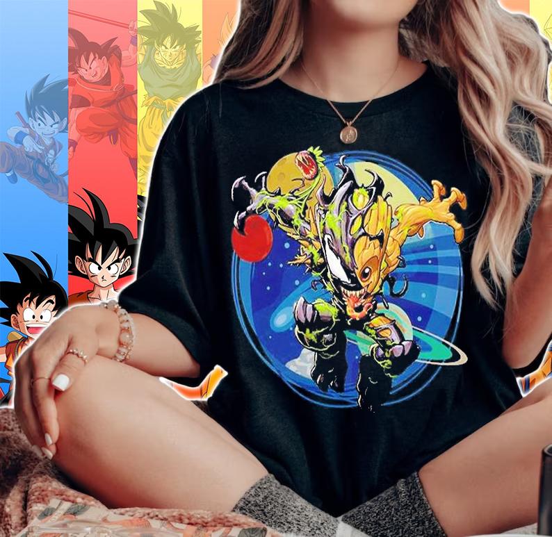 Baby Groot Fusion Venom T-Shirt t-shirt woman shirt
