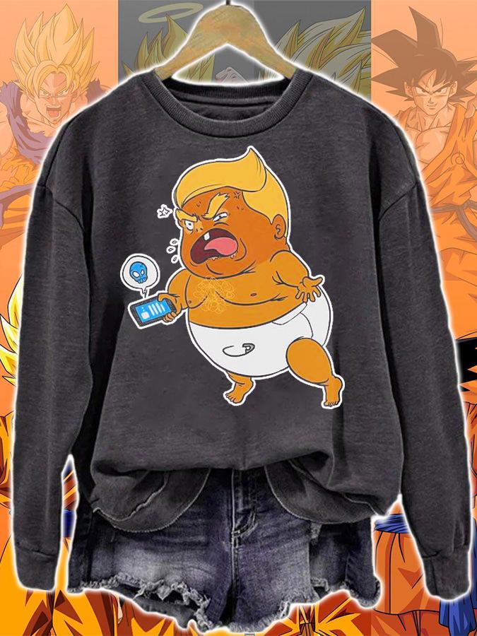 Baby Trump Crying Tweet Funny Trump T-Shirt t-shirt sweatshirt