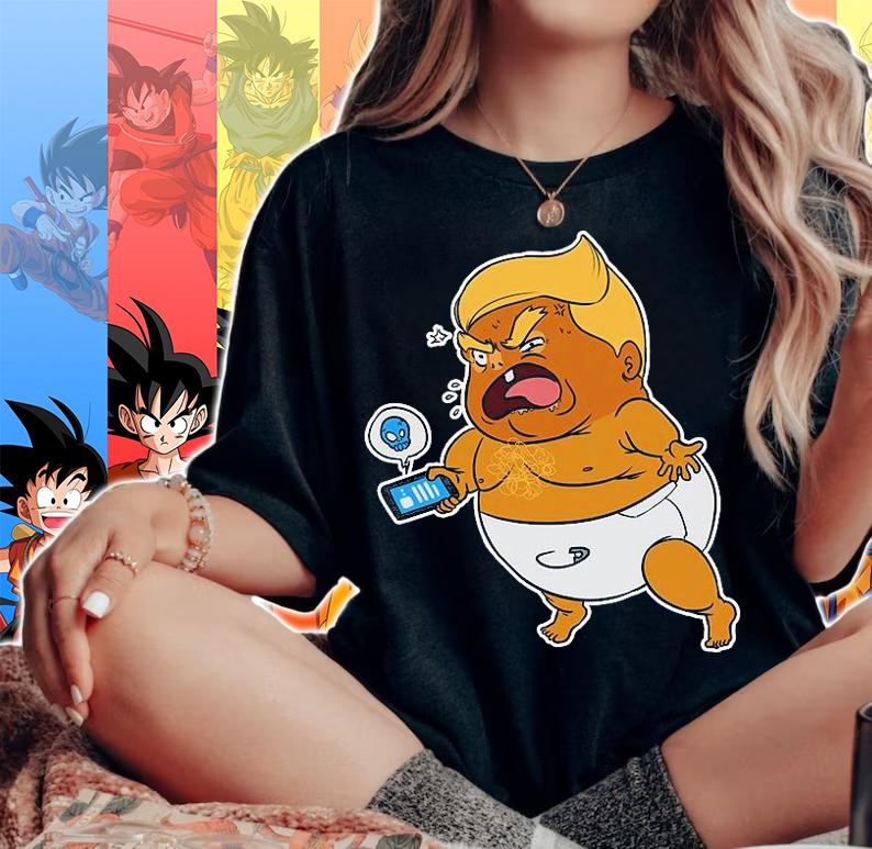 Baby Trump Crying Tweet Funny Trump T-Shirt t-shirt woman shirt