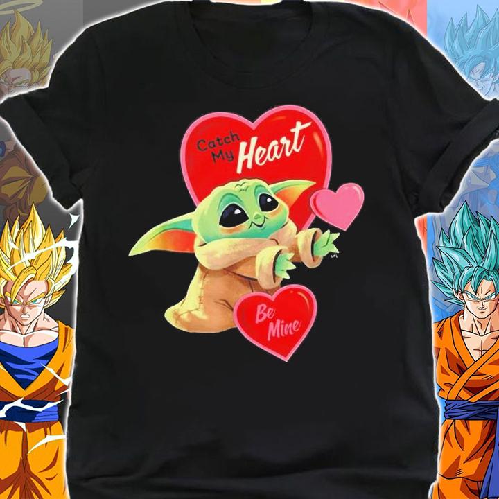 Baby Yoda Star Wars The Mandalorian Grogu Be Mine Valentine T-Shirt t-shirt shirt