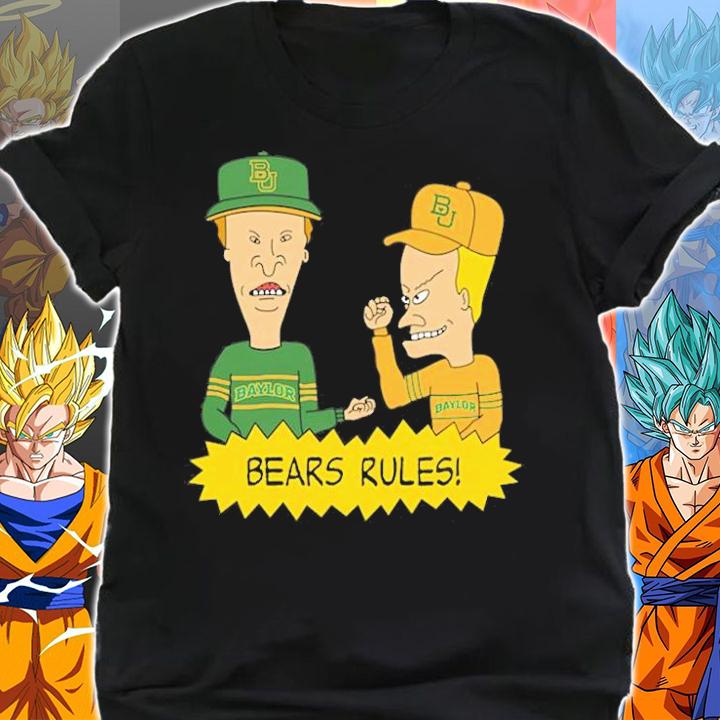 Beavis and Butt-Head Baylor Bears Rules NCAA T-Shirt t-shirt shirt