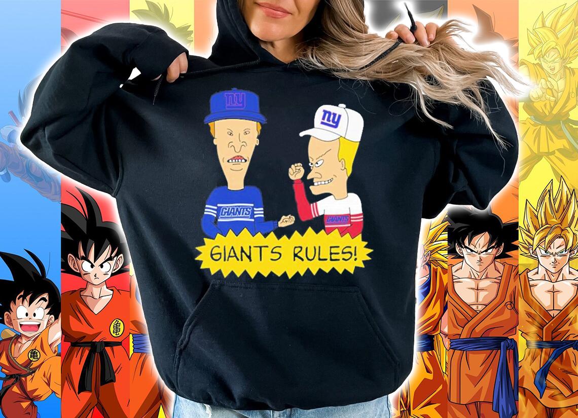 Beavis and Butt-Head New York Giants Rules NFL T-Shirt t-shirt hoodie