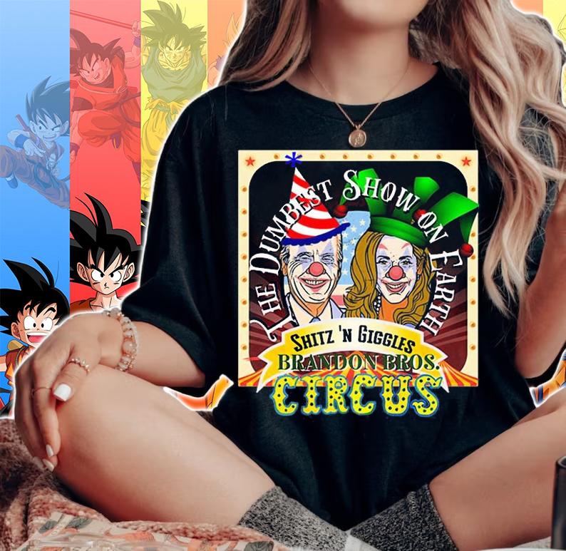 Biden Jingle Joe Giggles Circus Conservative t-shirt woman shirt