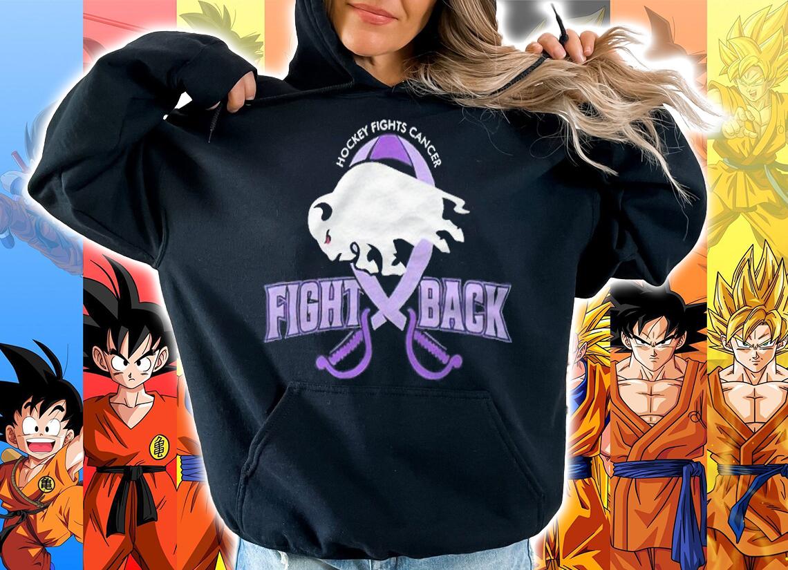 Buffalo Bills hockey fights cancer fight back 2021 T-shirt t-shirt hoodie