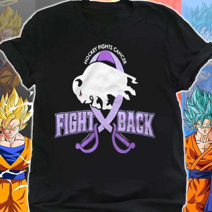 Buffalo Bills hockey fights cancer fight back 2021 T-shirt t-shirt shirt