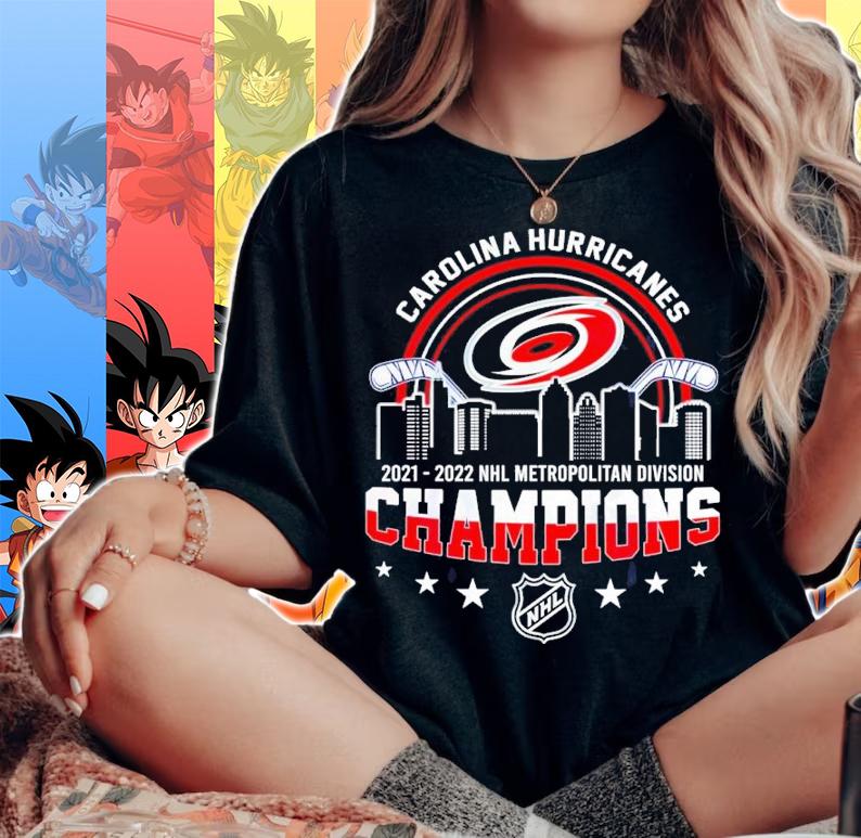 Carolina Hurricanes NHL Metropolitan Division Champions 2021-2022 Shirt t-shirt woman shirt