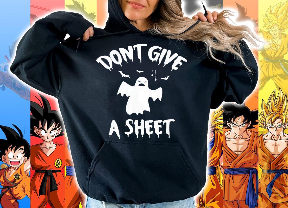 Don't give a sheet Ghost pun Halloween T-shirt t-shirt hoodie