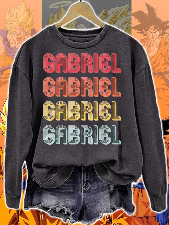 Gabriel Gift Name Personalized Funny Retro Vintage Shirt t-shirt sweatshirt