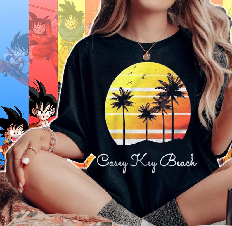 Casey Key Beach Florida Vacation Group Gift Shirt t-shirt woman shirt