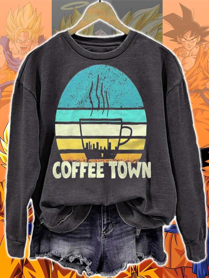 Coffee Town Vintage logo T-shirt t-shirt sweatshirt