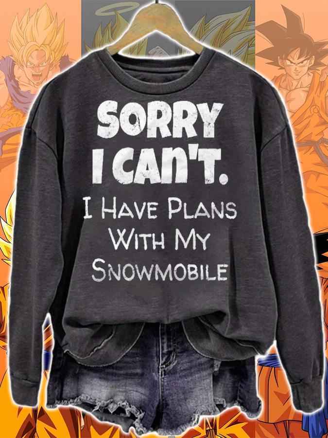 Funny Plans With My Snowmobile Snowmachine Rider Gift Shirt t-shirt sweatshirt